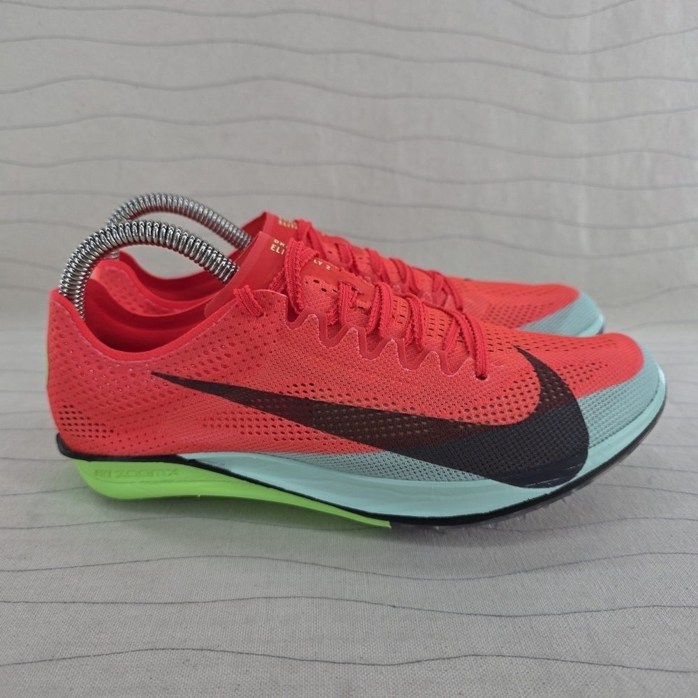 Nike Mens Zoom Dragonfly 2 Elite Bright Crimson Running Cleats FZ9315-600 Size 6